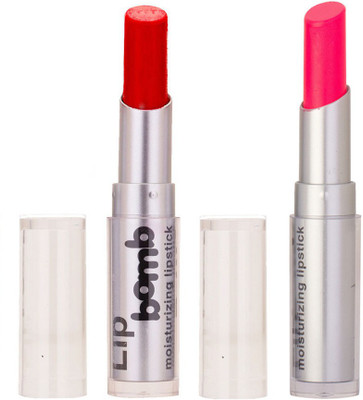 

Color Fever Creamy Matte Limited Offer77160260Red, Neon Lipstick Set(Red, Neon, 6.4 g)