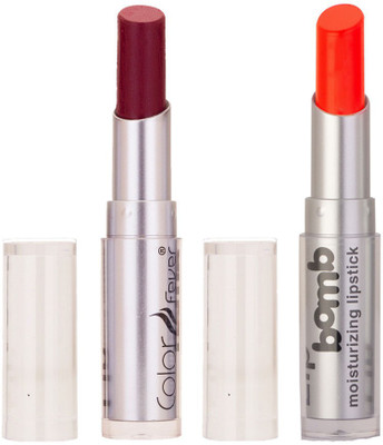 

Color Fever Creamy Matte Limited Offer77160110wine Shine, Neon Lipstick Set(wine Shine, Neon, 6.4 g)