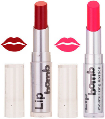 

Color Fever Creamy Matte Profissional Dark Red, Neon Pink(Dark Red, Neon Pink, 6.4 g)