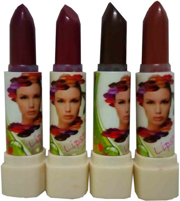 

Kwality Beautiful Lipstick Pack-JHC- of 4(4 Multicolor)