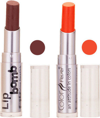 

Color Fever Hot Creamy Matte Girls Lipstick 192(Chocolate, Orange, 6.4 g)