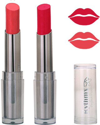 

Rythmx Imported Pure Creamy Matte Pinkish Peach, Neon Pink Lipstick(Multicolor,)