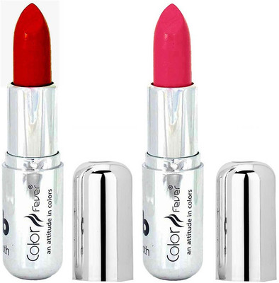 

Color Fever Creamy Matte Red Lipstick 2406201657(Red, Pink, 8.4 g)