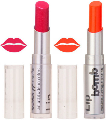 

Color Fever Hot Creamy Matte Girls Lipstick 387(Pink, Neon, 6.4 g)