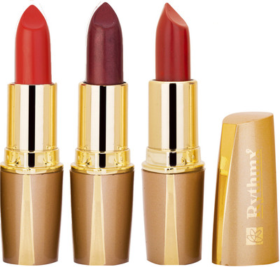 

Rythmx Golden Lipstick Combo 1406201619(Multicolor,, 11.4 g)
