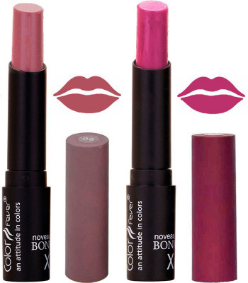 

Color Fever Dark Nude Creamy Matte Lipstick-08-13(Dark Nude, Purple, 7 g)