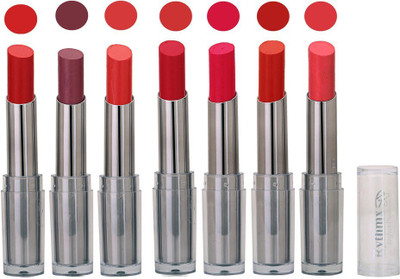 Rythmx Color Blast Super Stay Lipstick Combo (Pack of 7, in Perfect Sade)188(Red)