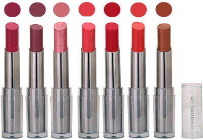 

Rythmx Color Blast Super Stay Lipstick Combo (Pack of 7, in Perfect Sade)185(Pink)