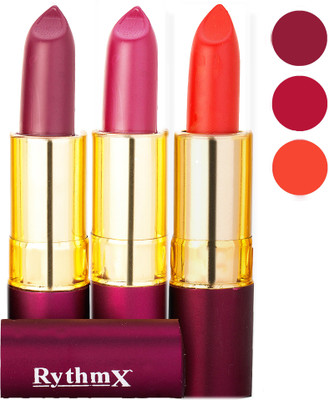 

Rythmx Matte Lipstick Combo 429 431 433(Multicolor,)