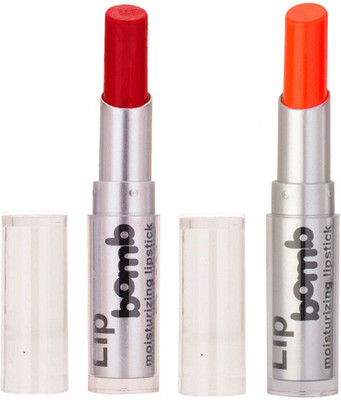 

Color Fever Creamy Matte Limited Offer77160411Red, Neon Lipstick Set(Red, Neon, 6.4 g)