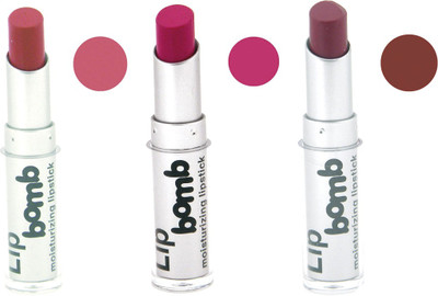 

Color Fever Bomb Matte Lipstick 9-1-24(Coral, Cherry, Valentine, 12 g)
