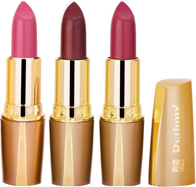 

Rythmx Golden Lipstick Combo 1406201642(Multicolor,, 11.4 g)