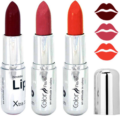 

Color Fever Fire Orange Lipstick Combo 1204201625(Multicolor,, 12.6 g)