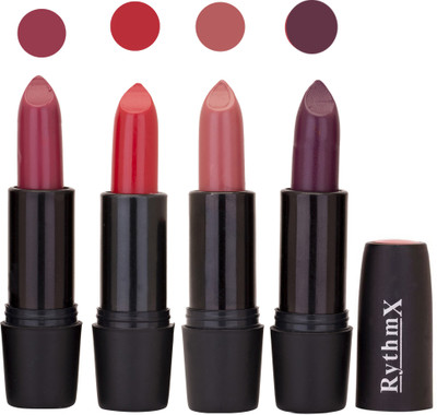 

Rythmx Black Important Lipsticks Combo 47(Multicolor,, 16 g)
