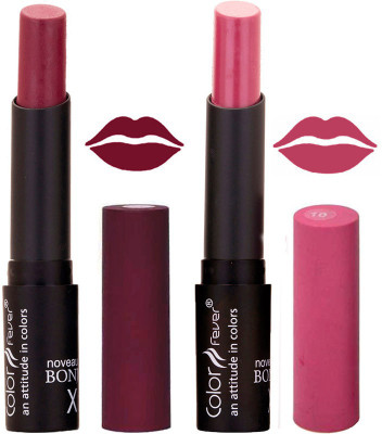

Color Fever Wine Creamy Matte Offer Lipstick Set-03-10(Wine, Wine, 7 g)