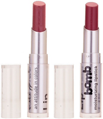 

Color Fever Creamy Matte Limited Offer77160227Mauve, Purple Lipstick Set(Mauve, Purple, 6.4 g)