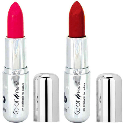 

Color Fever Creamy Matte Dark Red Lipstick 24201699(Pink, Dark Red, 8.4 g)
