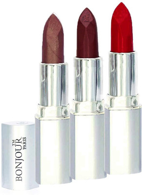 

Bonjour Professional 0247 Coffee Maroon Red Lipstick(Maroon, Coffee, Red, 11.4 g)