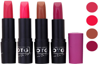 

OTG 9 to 5 Lipstick Set Pack Of 4(shade - 10, 16 g)