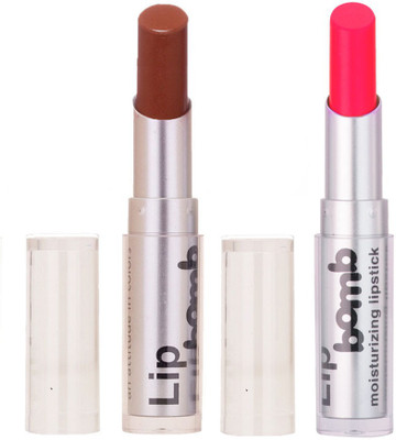 

Color Fever Creamy Matte Limited Offer77160295Coffee, Neon Pink Lipstick Set(Coffee, Neon, 6.4 g)