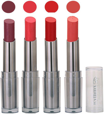 

Rythmx Lipstick in Jamini,Red And Pink Shades Pack of 4(Multicolor)