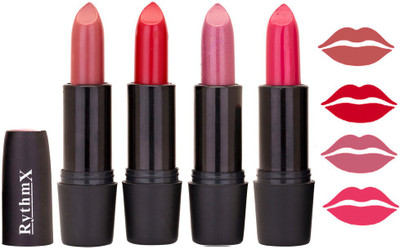 

Rythmx Rich Cream pink,red, purple ,Galm Shades Lipstick(pink,red, purple 5, 16 g)