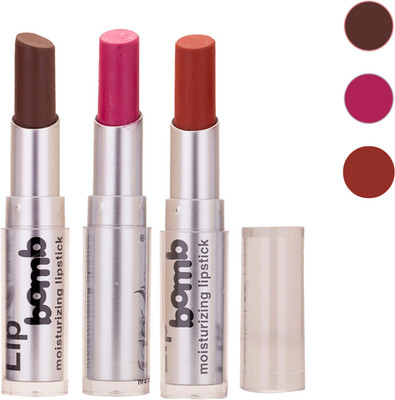 

Color Fever New Delhi Girls Selected Color Lipstick 119(Brown, Purple, Brick Red, 9.6 g)