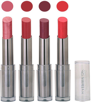 

Rythmx Lipstick in Shimmer Purple And Pink Pack of 4(Multicolor)
