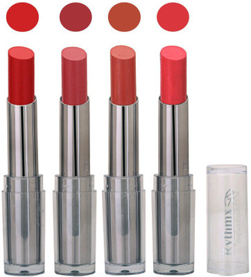

Rythmx Lipstick in Red,Wine,Rich Browny,Pink Pack of 4(Multicolor)