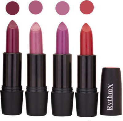 

Rythmx Black Important Lipsticks Combo 61(Multicolor,, 16 g)