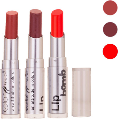 

Color Fever Delhi Ki Mashoor Lipstick 214(Brick, Brown, Neon Orange, 9.6 g)