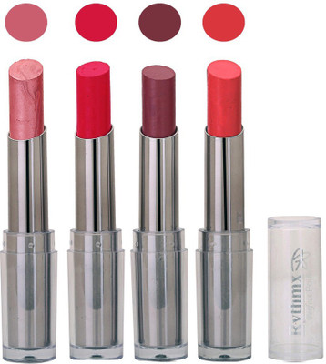 

Rythmx Lipstick in Voilet Purple,Royal Pink,Jamni Pack of 4(Multicolor)