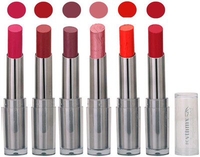 

Rythmx Color Show Creamy Matte Lipstick (Pack of 6) 494(Mazanta Pink)