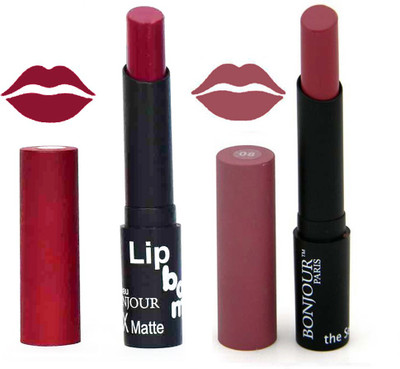 

Color Fever Creamy Matte Lipstick Combo 3-8(Multicolor,, 8 g)