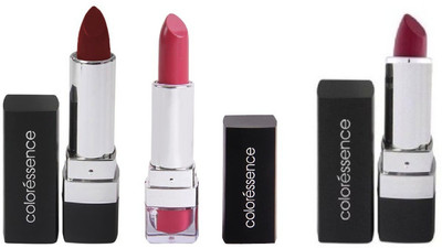 

Coloressence (CODE-50)-(CODE-7)-(CODE-11) Packof3 Mesmerising Lip Color(Multi)