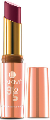 

Lakme 9 to 5 Crease-Less Matte(Burgundy Break, 3.6 g)