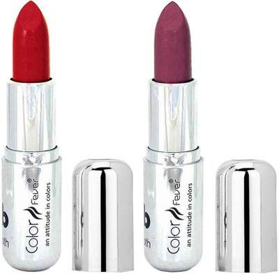 

Color Fever Creamy Matte Brick Red Lipstick 24201630(Brick Red, Light Pink, 8.4 g)