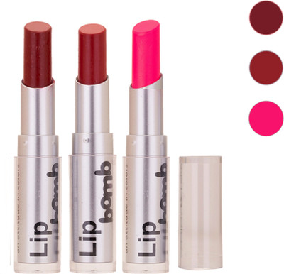 

Color Fever Delhi Ki Mashoor Lipstick 375(Maroon, Maroon, Neon Pink)