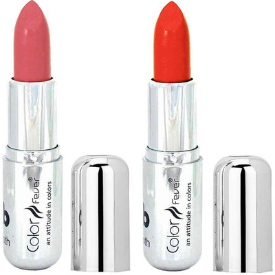 

Color Fever Creamy Matte Brick Orange Lipstick 24201608(Nude, Brick Orange, 8.4 g)
