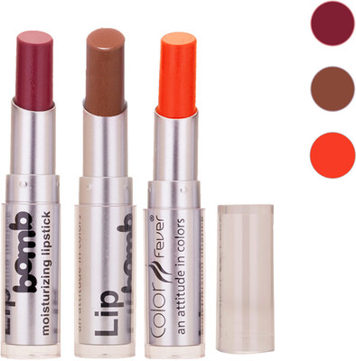 

Color Fever Delhi Ki Mashoor Lipstick 258(Wine, Coffee, Orange, 9.6 g)