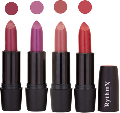 

Rythmx Black Important Lipsticks Combo 45(Multicolor,, 16 g)