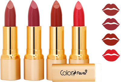 Color Fever Absolute Non Transfer Matte Lipstick 91(Mauve, Mauve, Dry Orange, Red, 16.8 g)