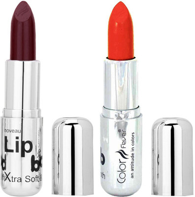 

Color Fever Creamy Matte Pink Lipstick-24803(Brown, Brick Orange, 8.4 g)