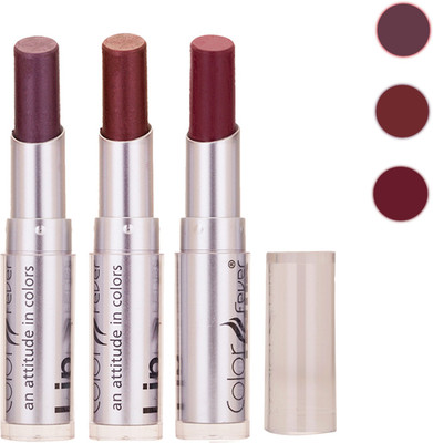 

Color Fever New Delhi Girls Selected Color Lipstick 29(Plum, Brown, Wine, 9.6 g)