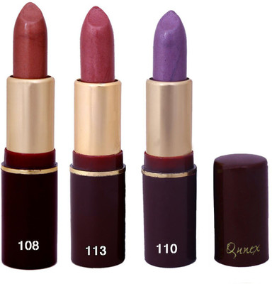 

Imported Qunex Brown,Maroon,Purple Lipsticks Combo 1806163(Multicolor,)