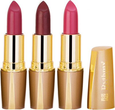 

Rythmx Golden Lipstick Combo 1406201636(Multicolor,, 11.4 g)