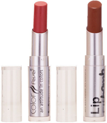 

Color Fever Creamy Matte Limited Offer77160208Peach, Coffee Lipstick Set(Peach, Coffee, 6.4 g)