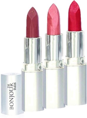 

Bonjour Paris Professional 041 Coffee,Light Pink,PinkCreamy Lipstick(Coffee, Light Pink, Pink, 11.4 g)