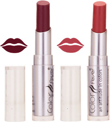 

Color Fever Creamy Matte profissional77160089wine Shine, Peach Lipstick(wine Shine, Peach, 6.4 g)