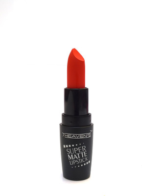 

7 Heaven's Super Matte Lipstick(Dangerous Orange-06, 3.6 g)